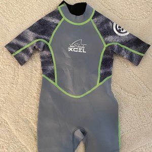Toddler XCEL Springsuit (lightweight wetsuit w short sleeves and legs)